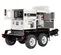 White and black MULTIQUIP 30-35 kW Towable Generator, Tier 4 Diesel
