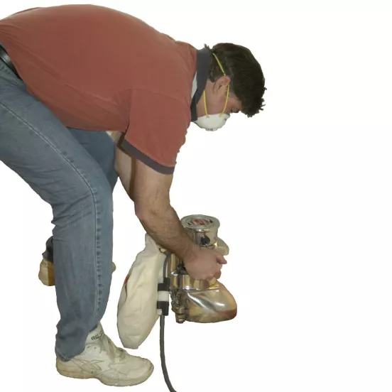 Silver ESSEX Edge Floor Sander, 5-7 in.