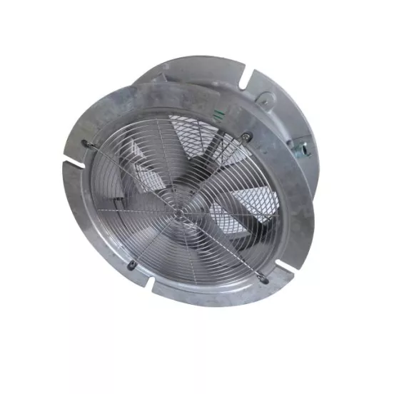 Grey TEXAS Air Blower Fan, 24 in., Pneumatic